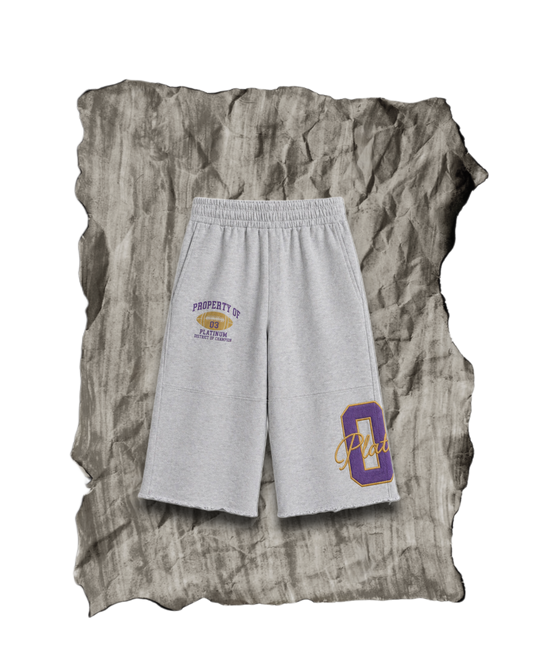 "03” Long Sweatshorts (GREY)